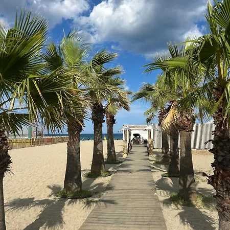 T2 A 100m De La Plage, Piscine, Tennis Ferienhaus Saint-Cyprien (Pyrenees-Orientales)
